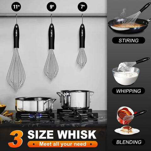 Walfos acero inoxidable 304 resiste uso frecuente en cocinas.