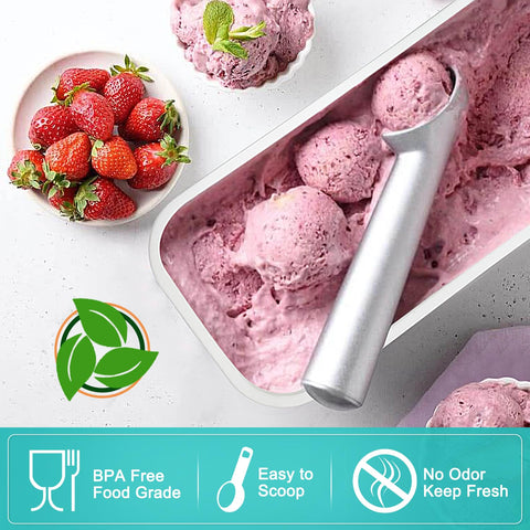 Walfos contenedor 1.6 qt, porciones generosas para helado casero