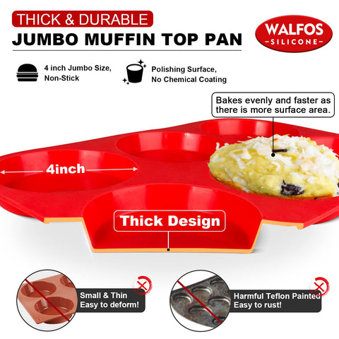 Desmolde fácil con silicona flexible de Walfos, sin grasa.