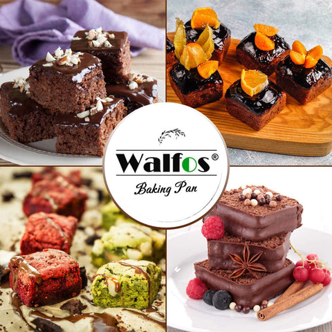 Walfos horno 230°C, silicona duradera para hornear con seguridad.