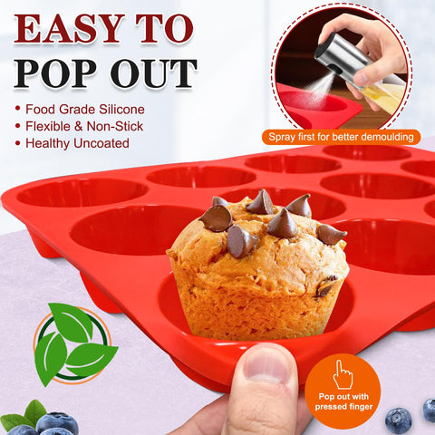 Molde Walfos para postres y bocados mini, ideal para creativas recetas.