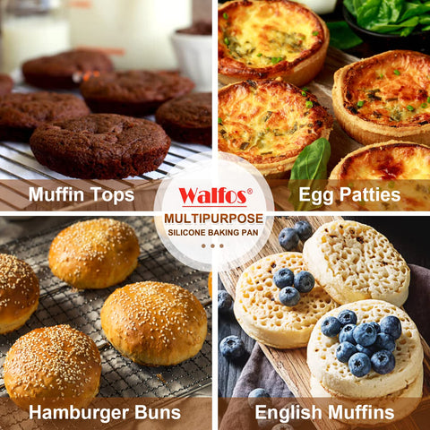 Multifuncional: magdalenas, huevos, tartas y gelatinas con un solo molde.