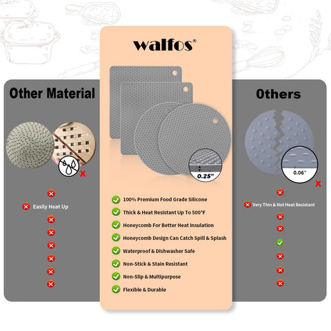 Uso multifuncional de Walfos: secar, abrir frascos y sostener utensilios.