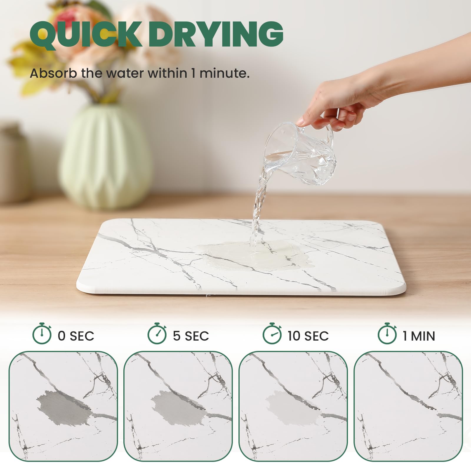 Wall QMER: uso multiusos para tazones, plantas y frutas.