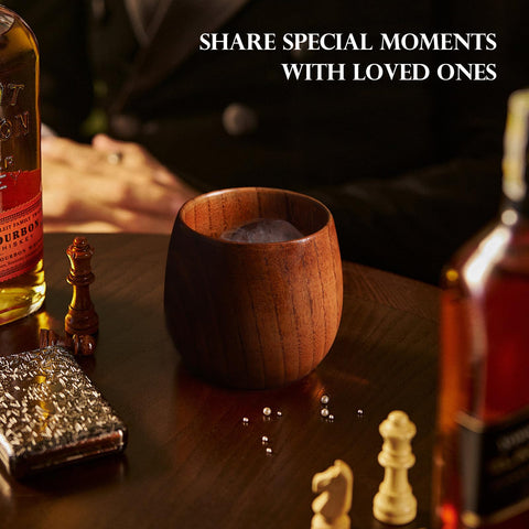 Vaso WALNDUX whisky fácil de limpiar y mantener.