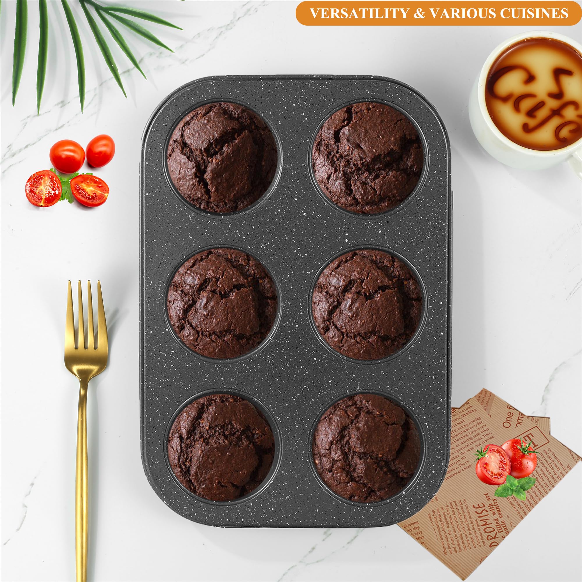 Walooza molde magdalenas ideal para porciones individuales de postres.