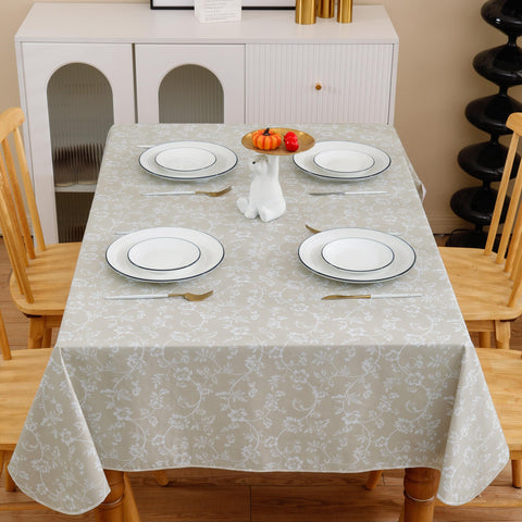 Walrus estilo elegante beige; protege mesa sin perder diseño.
