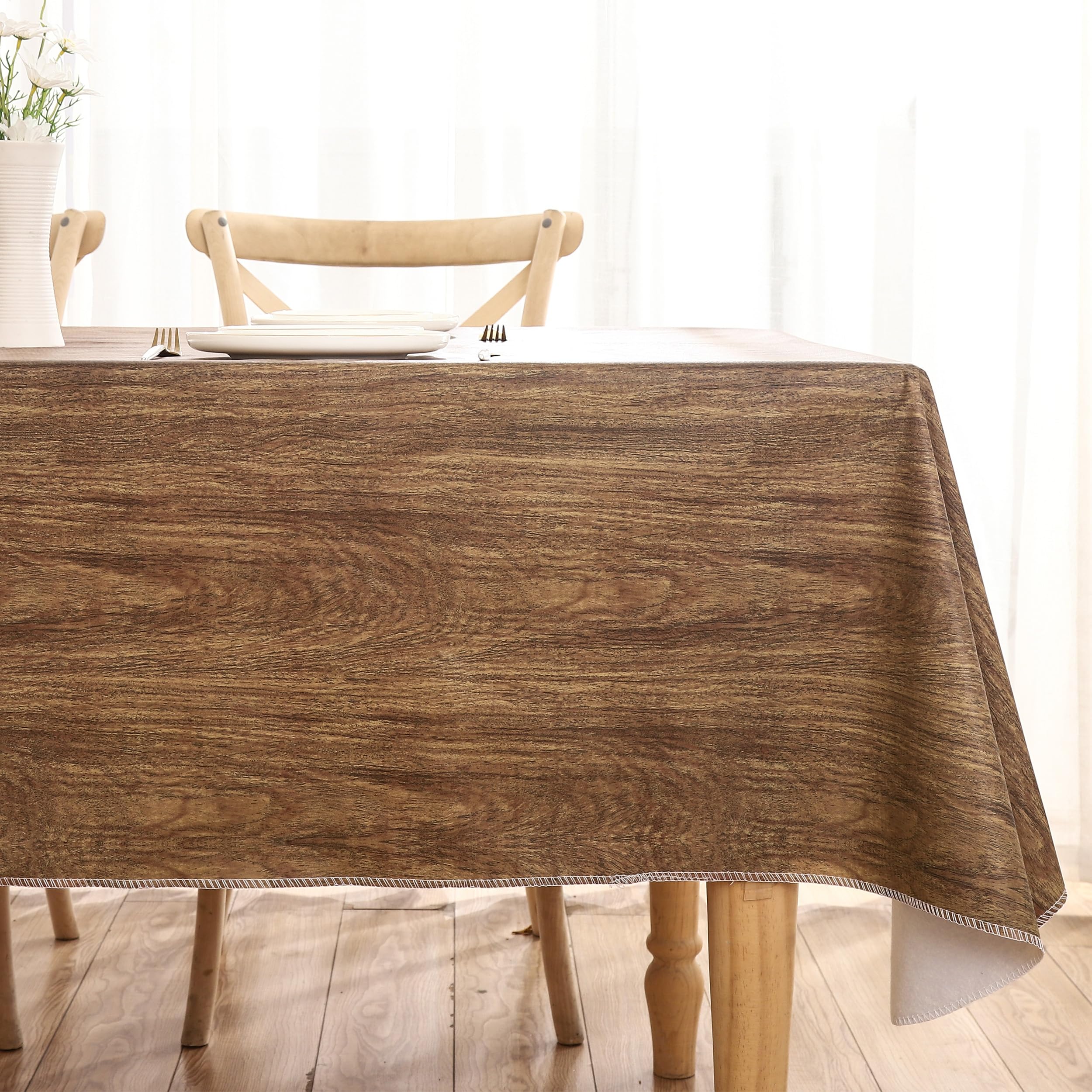 Walrus mantel 60x84 pulgadas, tamaño versátil para mesa rectangular o cuadrada.