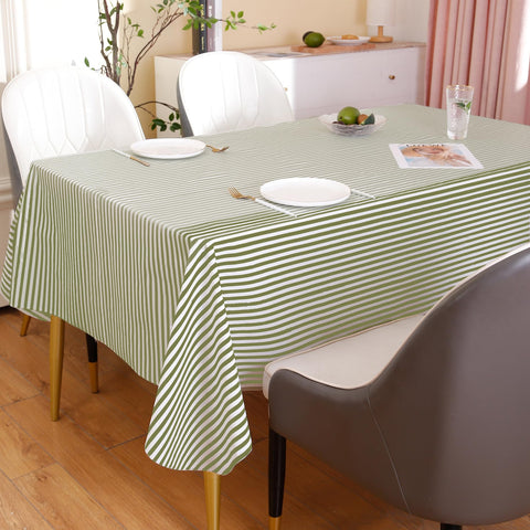 Diseño elegante de rayas Walrus para realzar la mesa con estilo.