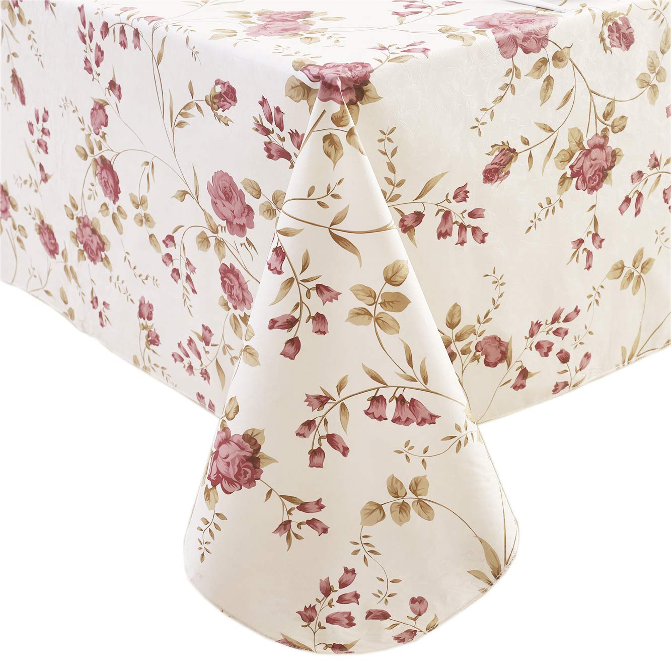 Mantel Walrus vinilo con flores, protección duradera para la mesa.