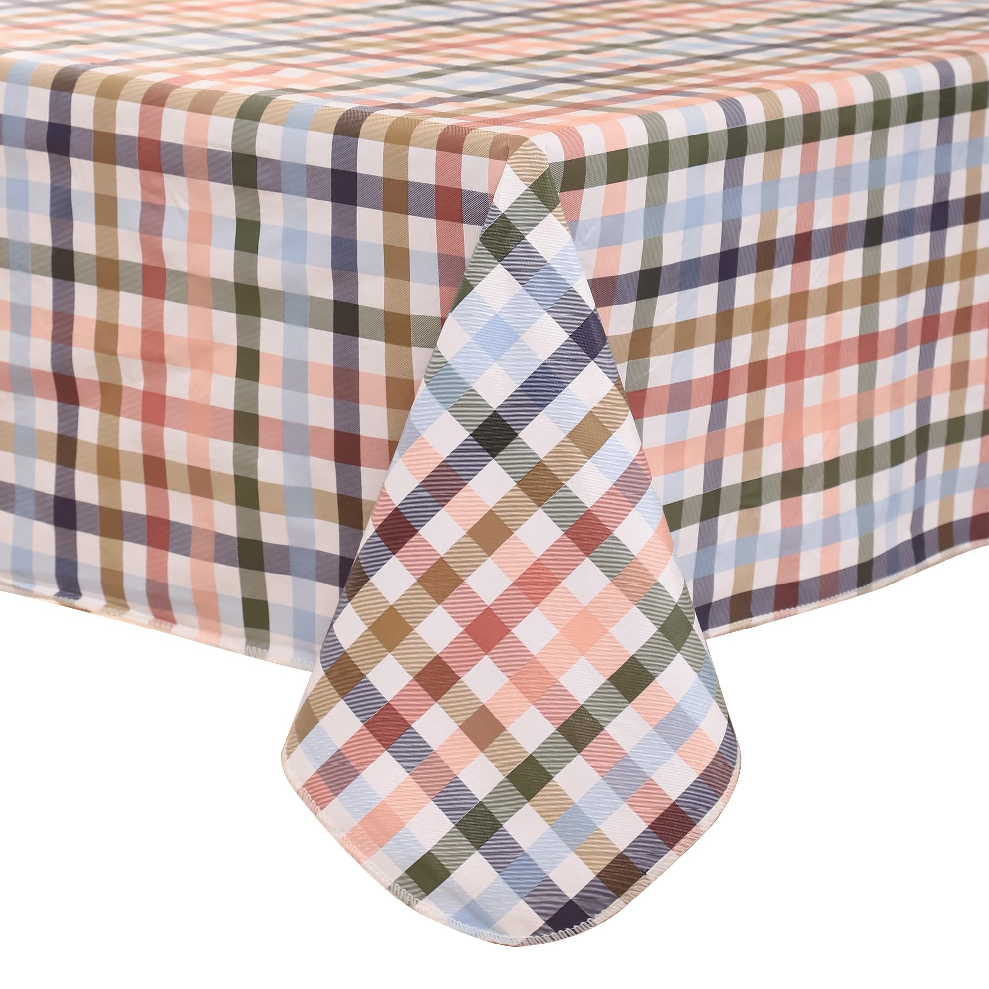 Mantel Walrus de vinilo impermeable protege la mesa y facilita la limpieza.