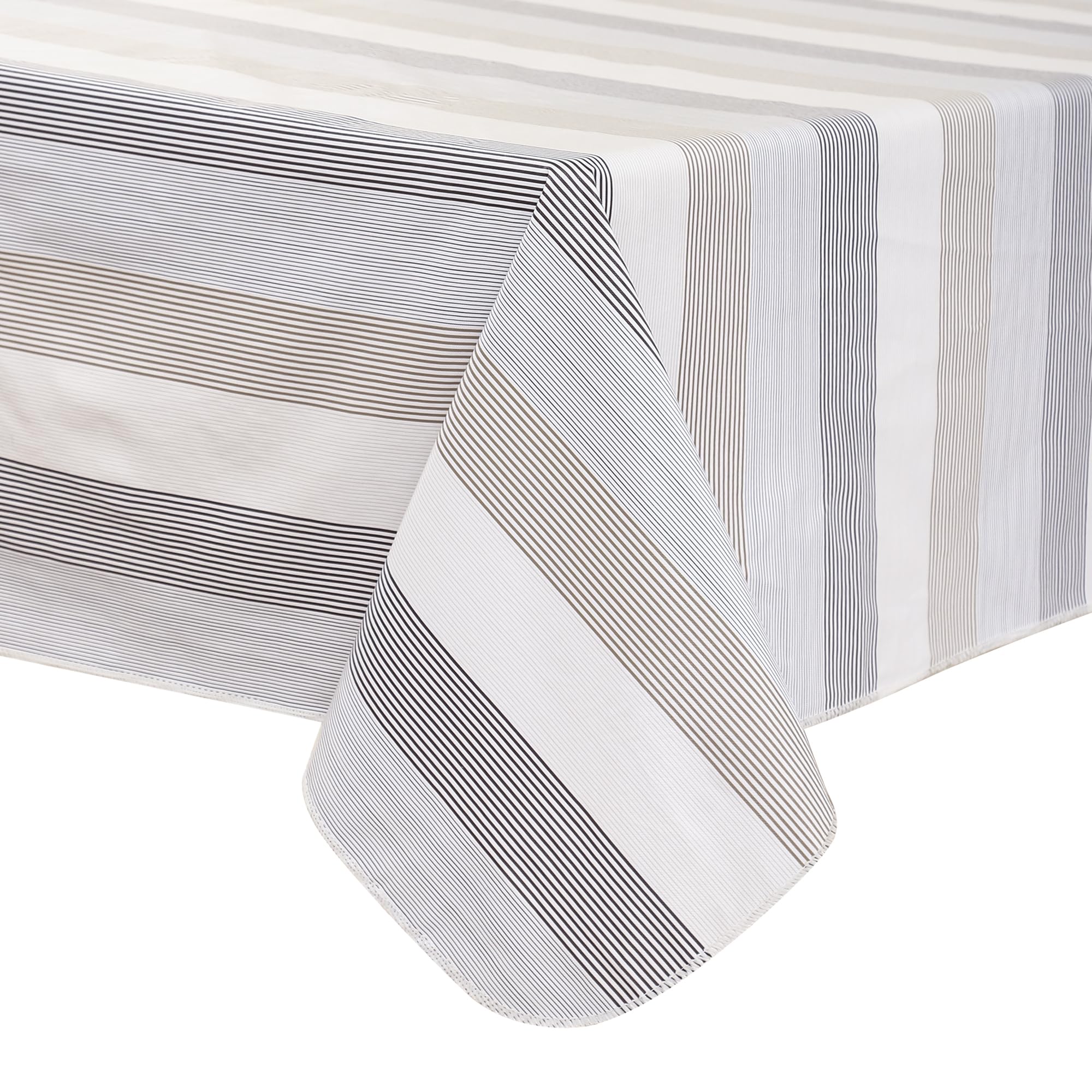 Walrus mantel vinilo rectangular con franela, protección anti manchas para comidas diarias.