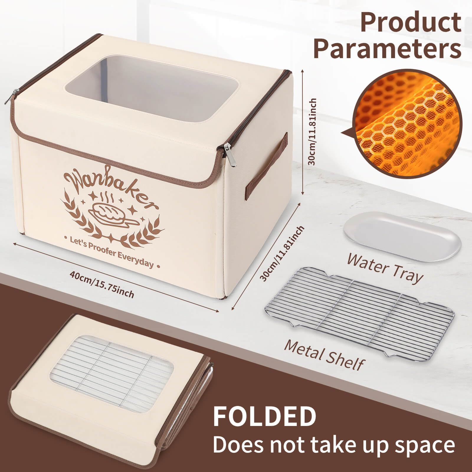 Wanbaker temporizador de 99 horas para planificar fermentaciones largas.