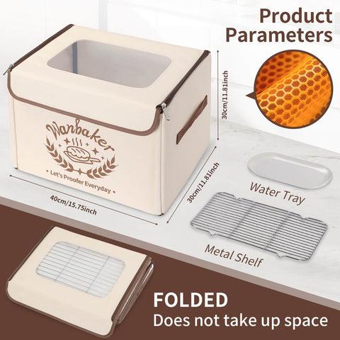 Wanbaker temporizador de 99 horas para planificar fermentaciones largas.