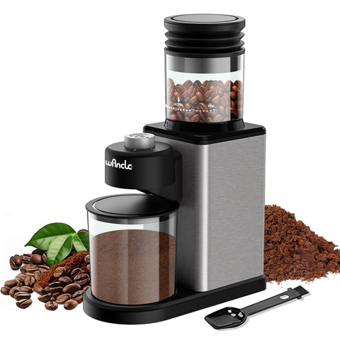 Wancle molino de café con muelas cónicas enfocado en molienda estable para sabor.