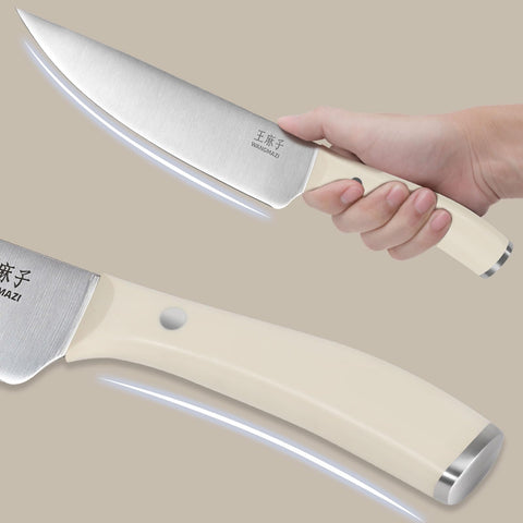 Cuchillo pelador Wangmazi-5pulgadas, pelado rápido y preciso.