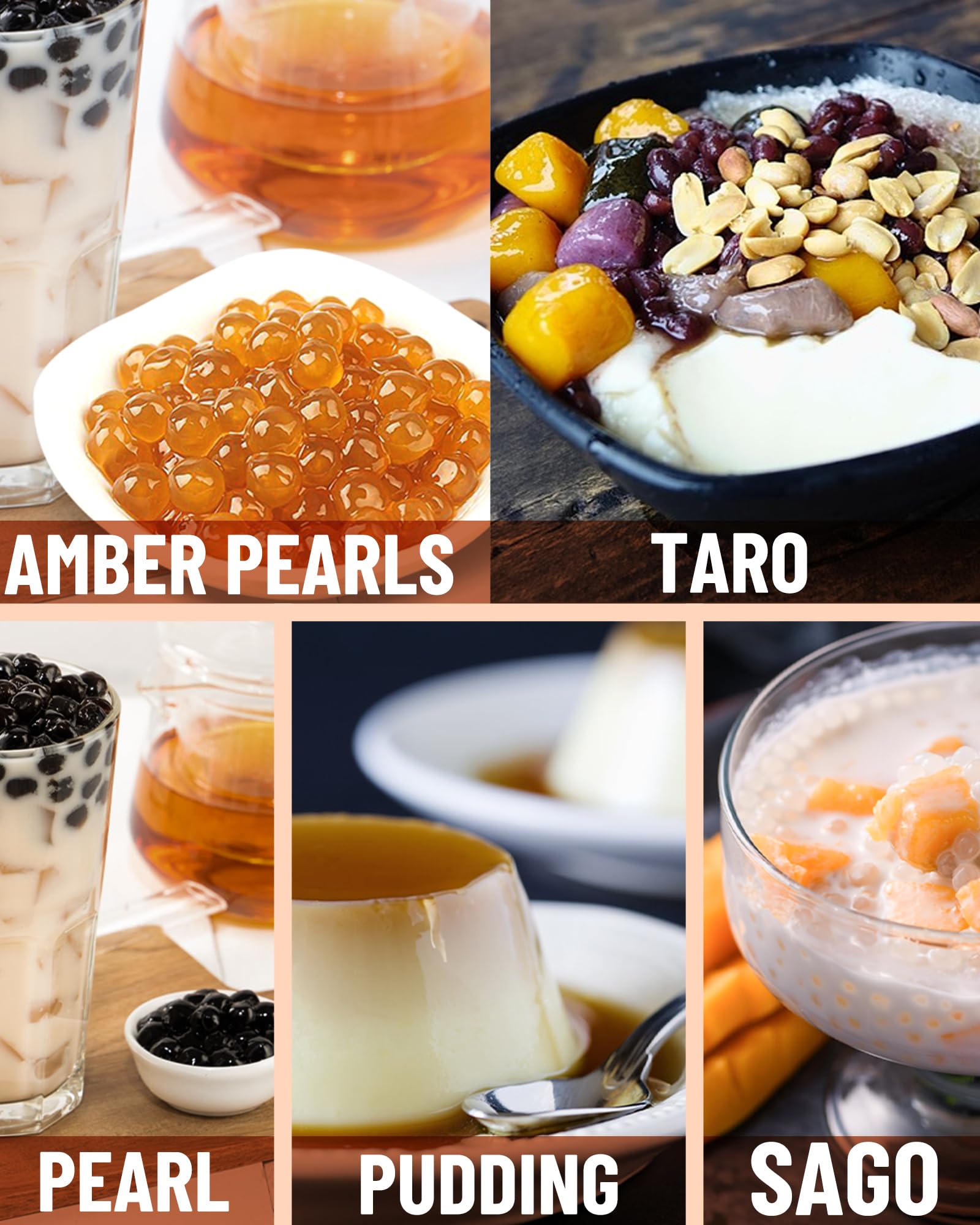 WantJoin Boba Maker: ideal para tiendas, postres y hoteles.