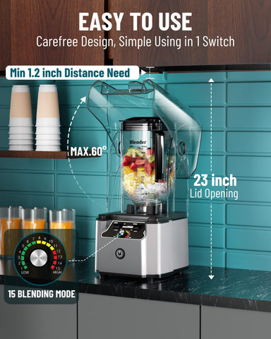 Diseño moderno y silencioso de WantJoin en la cocina o mostrador.