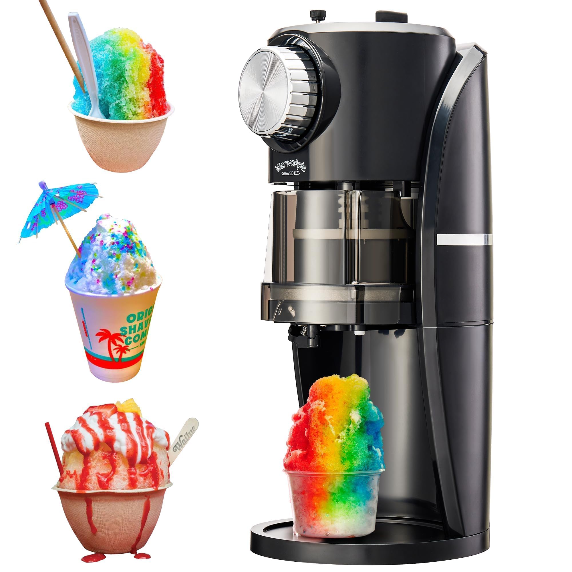 Wanvoapls ajuste-cuchillas-acero-inoxidable para hielo raspado con resultados consistentes.