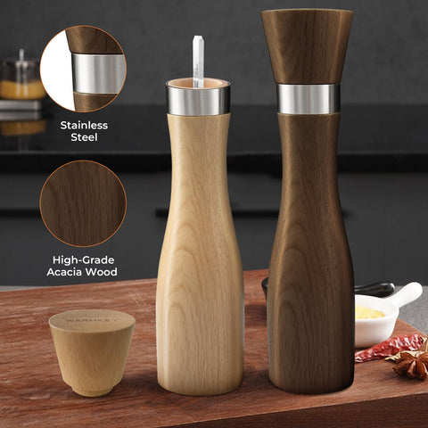Conjunto WARMKEY en mesa, estilo natural y decoración funcional.