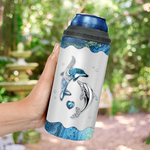 Regalo Wassmin Delfín Tumbler, perfecto para cumpleaños y fiestas