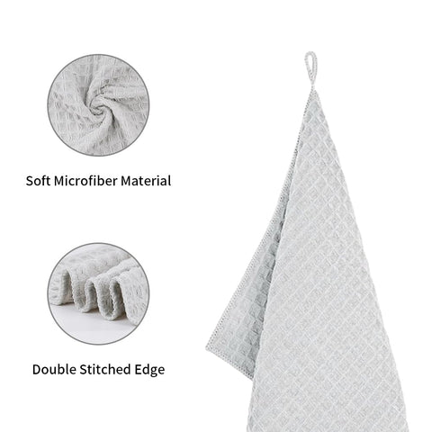 Watchget Barista Micro Cloth alta absorbencia para residuos sin rayar.