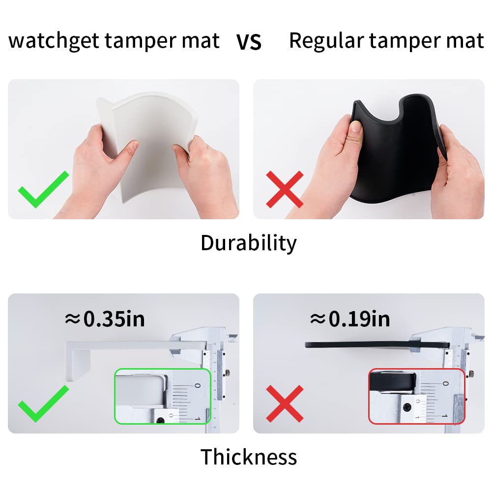 watchget tapete resistente agua calor: diseñado para uso diario