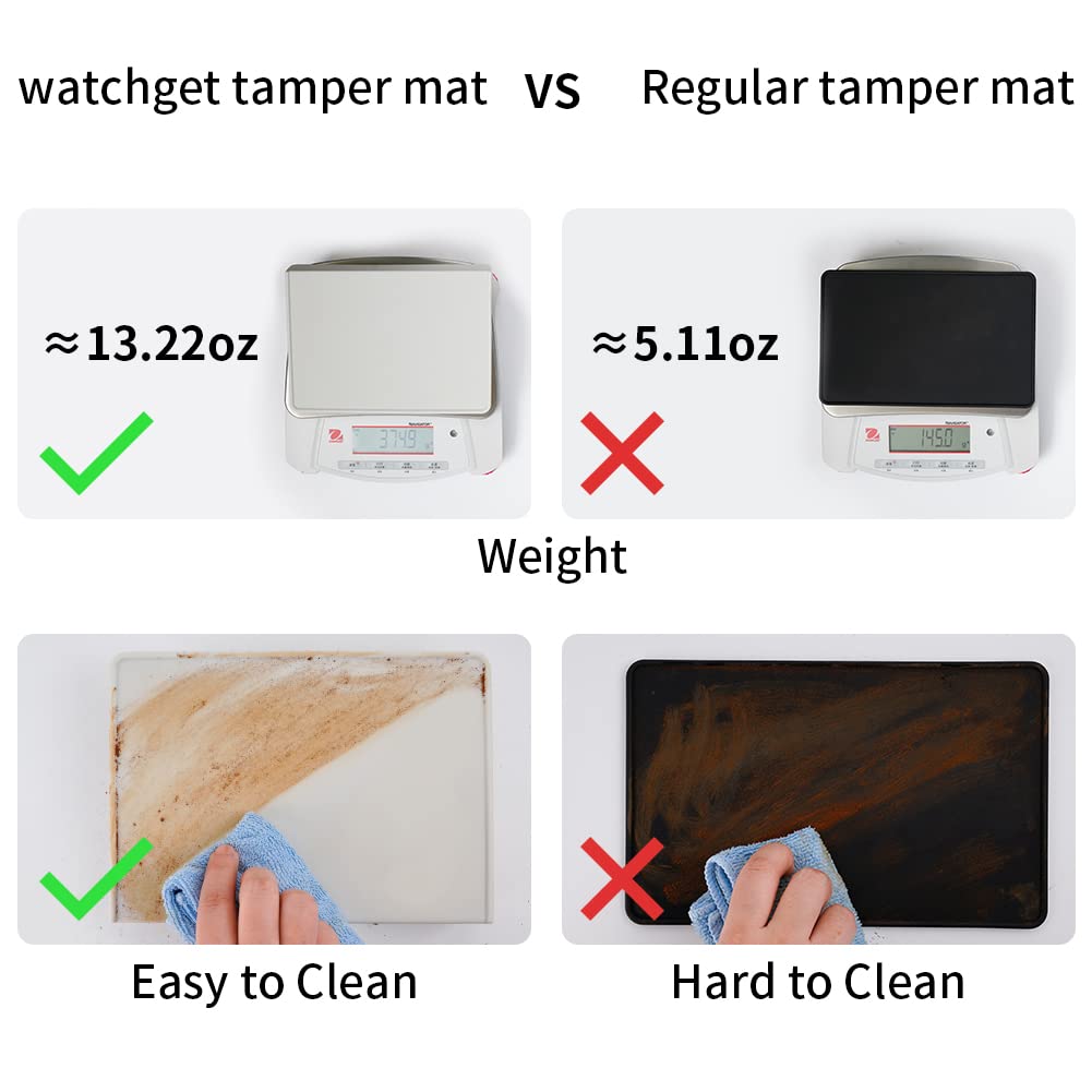 watchget tapete superficie estable: base llana para una compactacion precisa