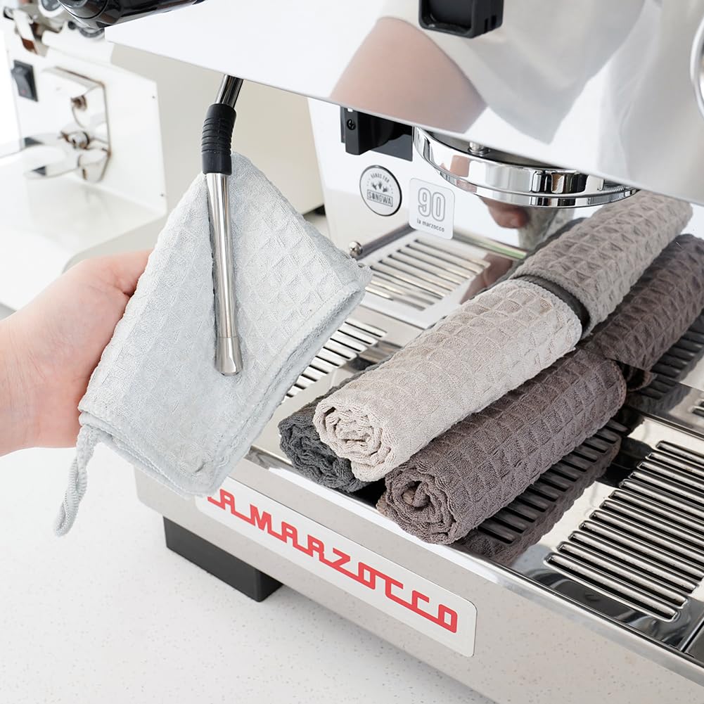 watchget toallas-barista tamaño 11.8x11.8 pulgadas para espresso