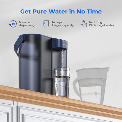 Waterdrop Compact filtrado instantáneo para agua lista en un segundo.