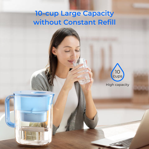 Waterdrop dimensiones compactas para caber en la nevera fácilmente