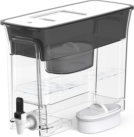 Waterdrop dispensador Delgado 35 tazas para uso diario con filtración