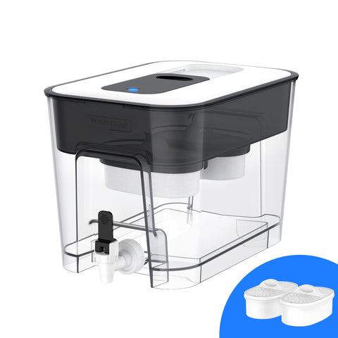 Waterdrop dispensador filtrado 40 tazas con doble filtro para mayor frescura en casa.
