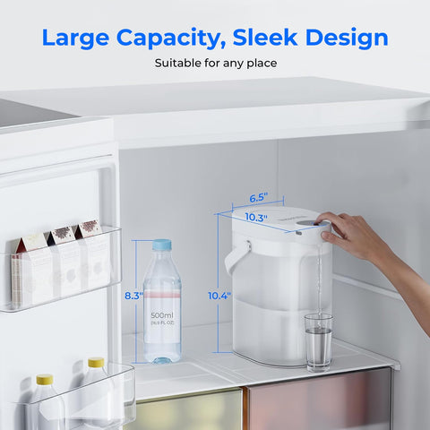 Waterdrop FreshTaste: dispenser electrico compacto para rincones de la casa.