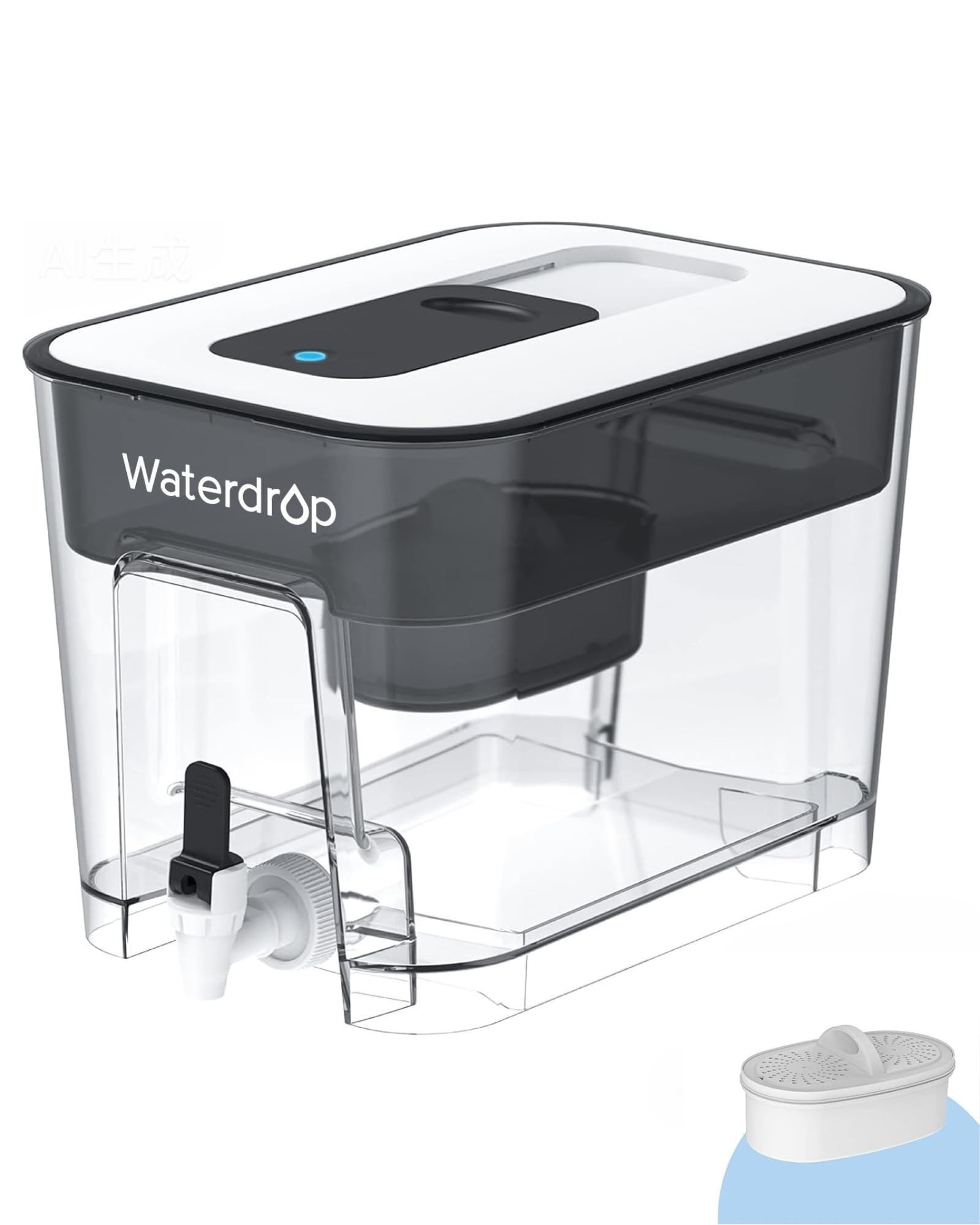 Waterdrop gran dispensador 40 tazas para uso doméstico y oficina