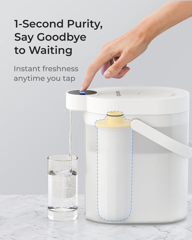 Waterdrop WD-EWFLY: indicadores inteligentes para saber cuándo cambiar el filtro.