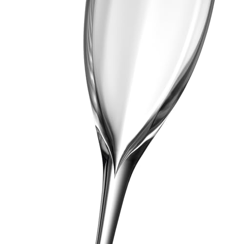 Vaso Waterford Elegance Optic con tallo delgado, elegante para mesa diaria.