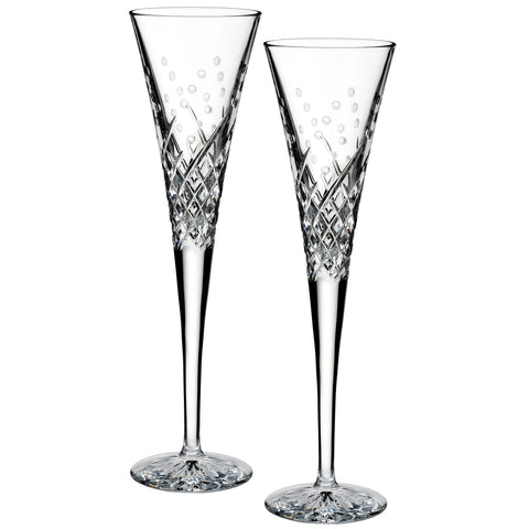 Waterford Wishes copas brindis cristal, ideales para bodas y aniversarios.