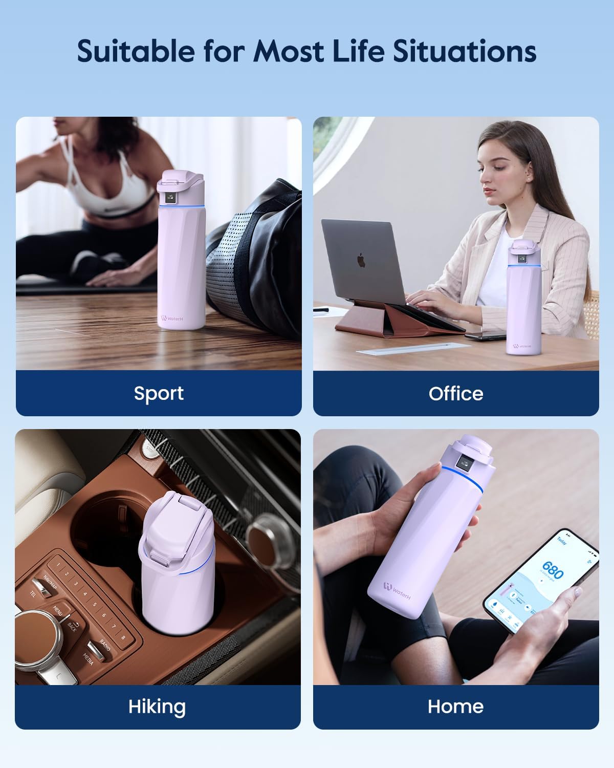 WaterH BOOST batería de larga duración para menos recargas