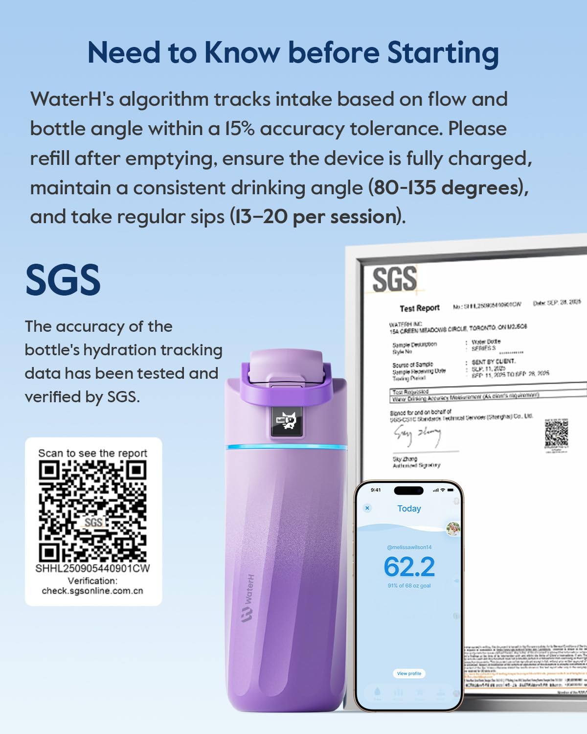 WaterH Boost, diseño ergonómico para manos pequeñas y agarre estable.