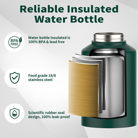Watersy interior de acero 18/8 y recubrimiento de cobre para mantener sabor.
