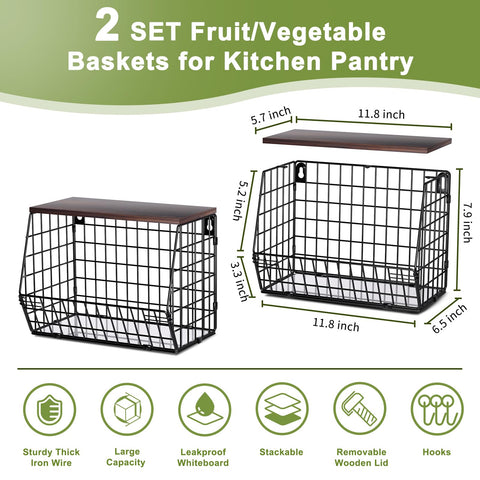 Organizador multifuncional Wawocs para cocina, despensa y más.