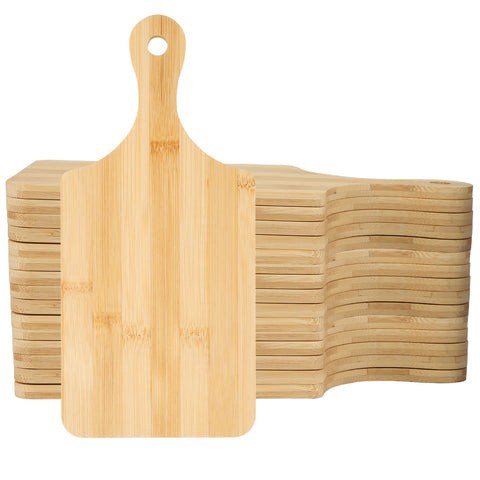 WAYASDCU pack 25 tablas mini para servir aperitivos y regalos.