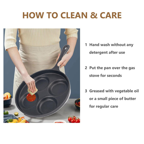 Waykea sartén para omelette con bordes dorados y consistencia ideal