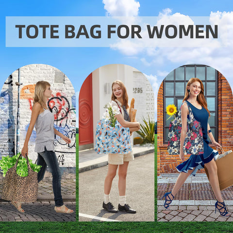 WAYRUIGD bolsa de compra plegable y compacta para viaje.