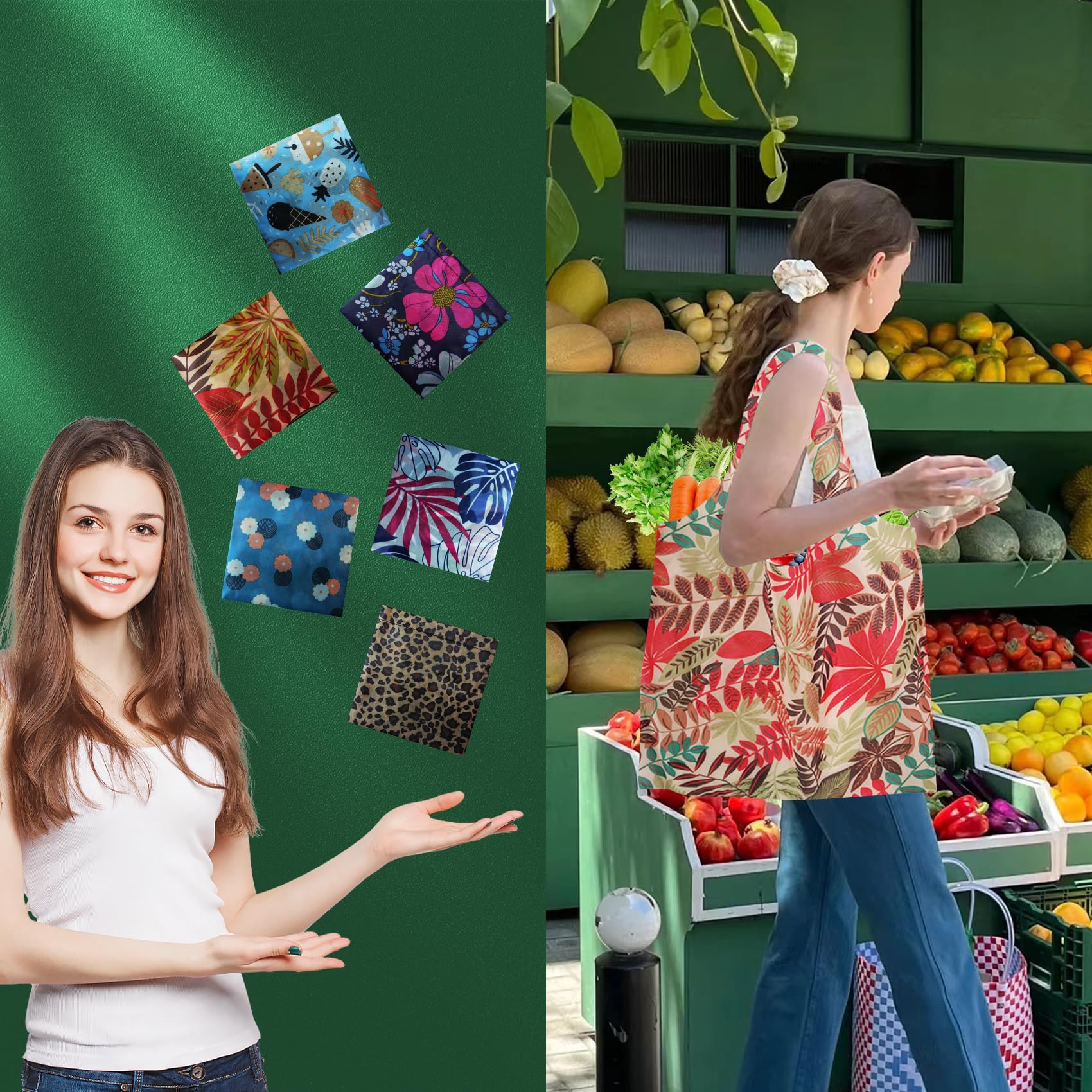 WAYRUIGD bolsas lavables a máquina para limpieza rápida.