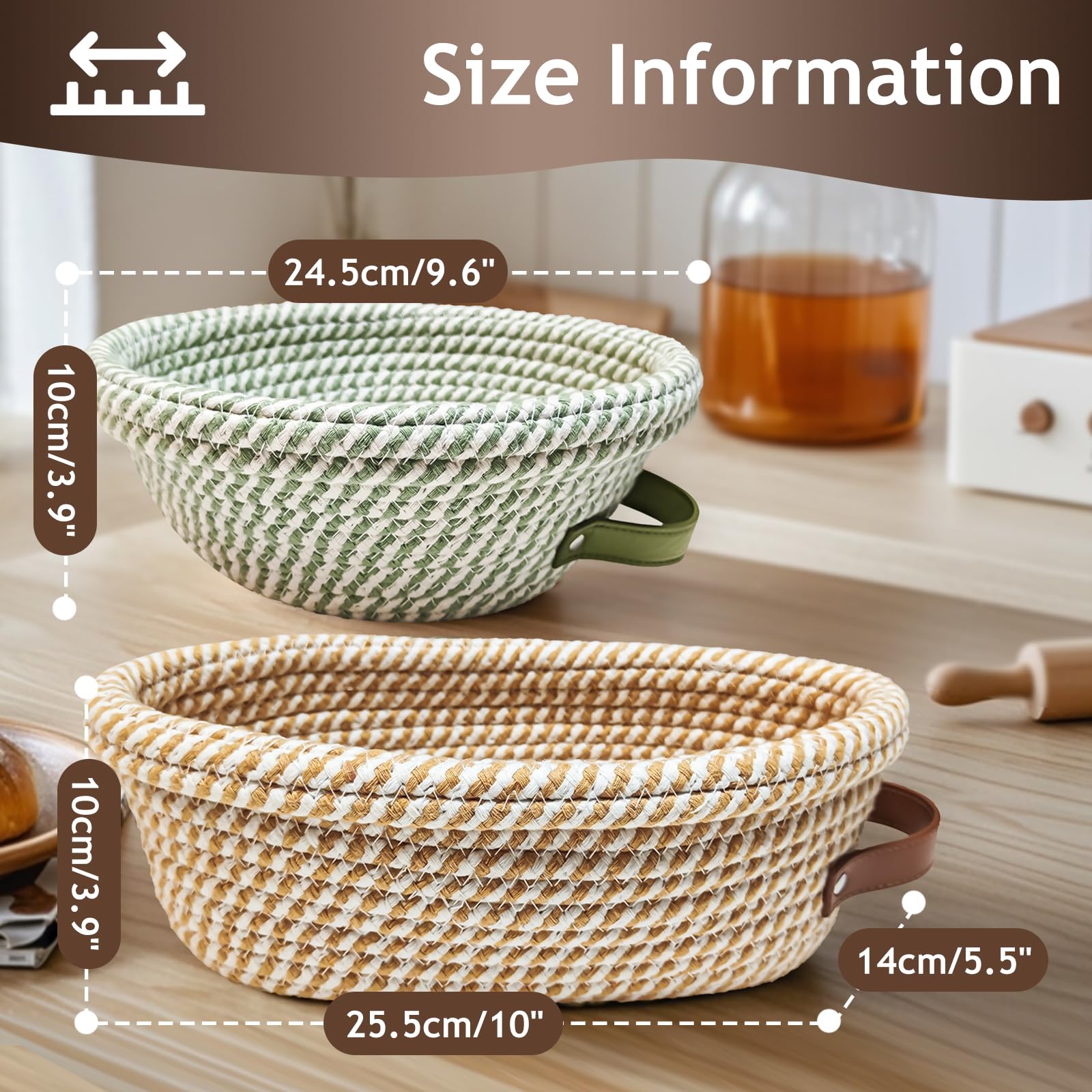 Waysse conjunto apto para almacenar y conservar pan manteniendo su frescura