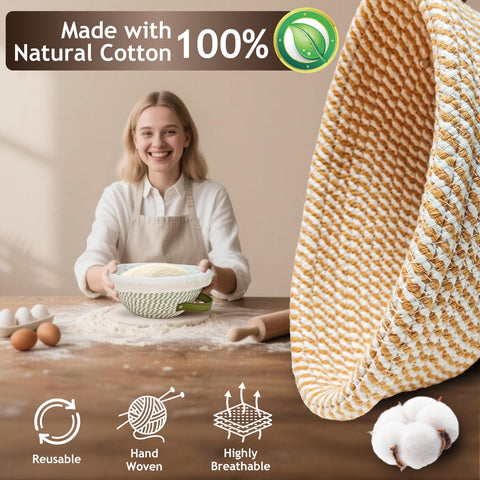 Waysse liner natural de lino para desmoldado fácil y sin pegar