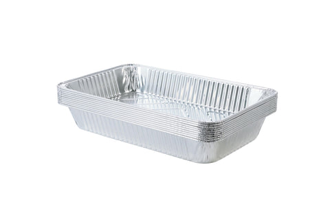 Waytiffer bandeja rectangular de aluminio, grosor extra para horneado uniforme.