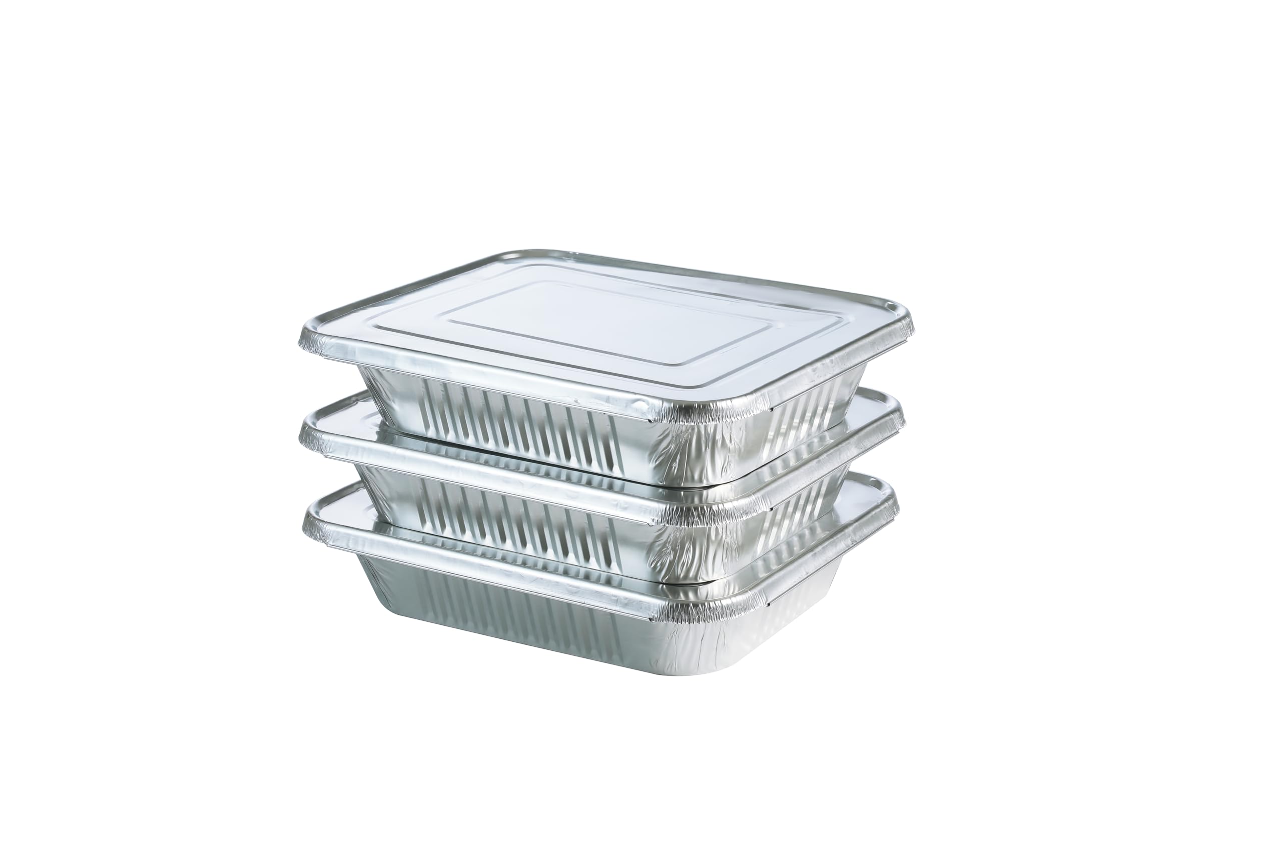 Waytiffer bandejas duraderas de aluminio para hornear y asar porciones.